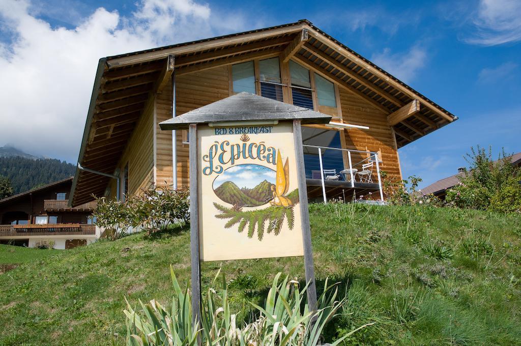 Bed & Breakfast L'Epicea Leysin Exterior foto